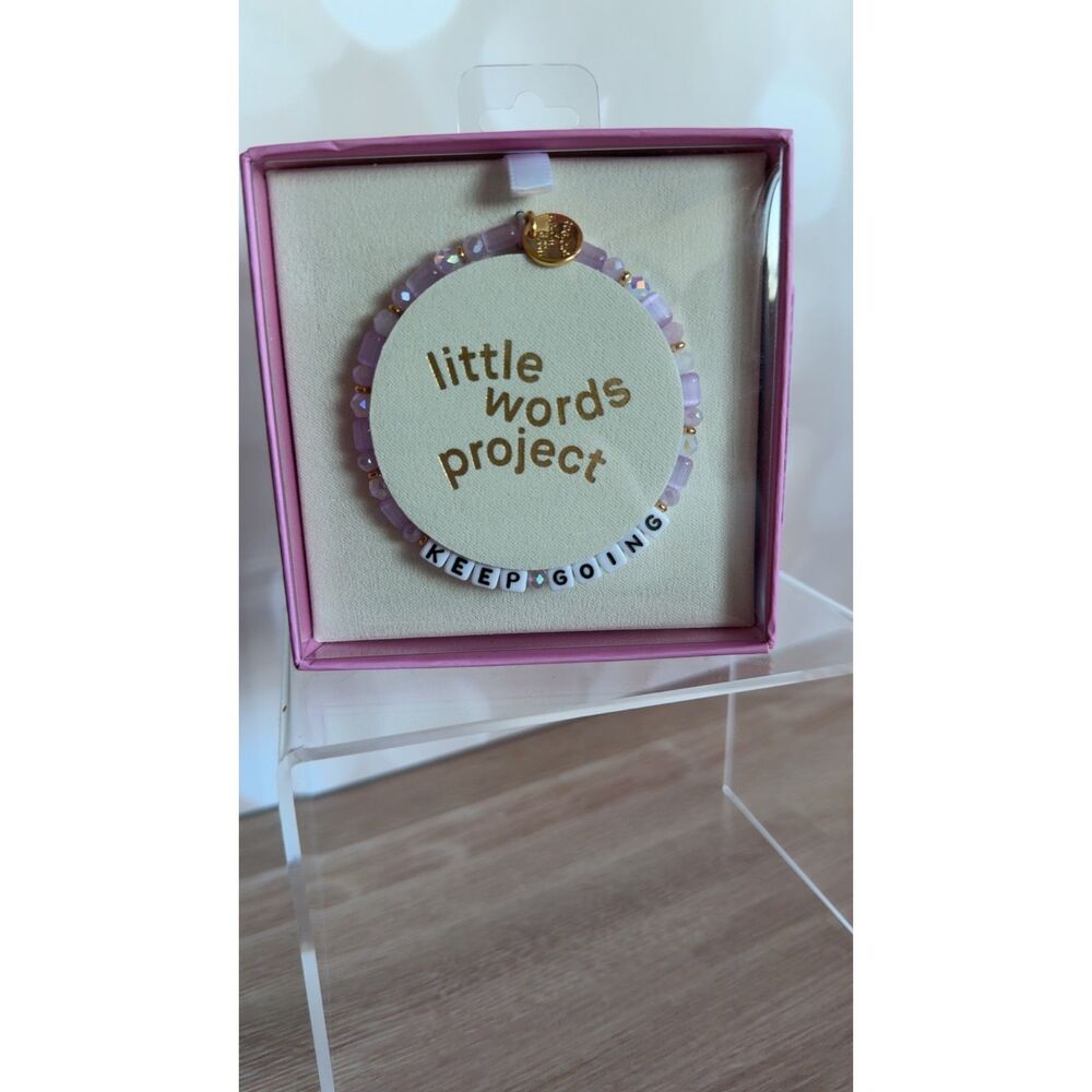 Little Words Project "Keep Going" Bracelet